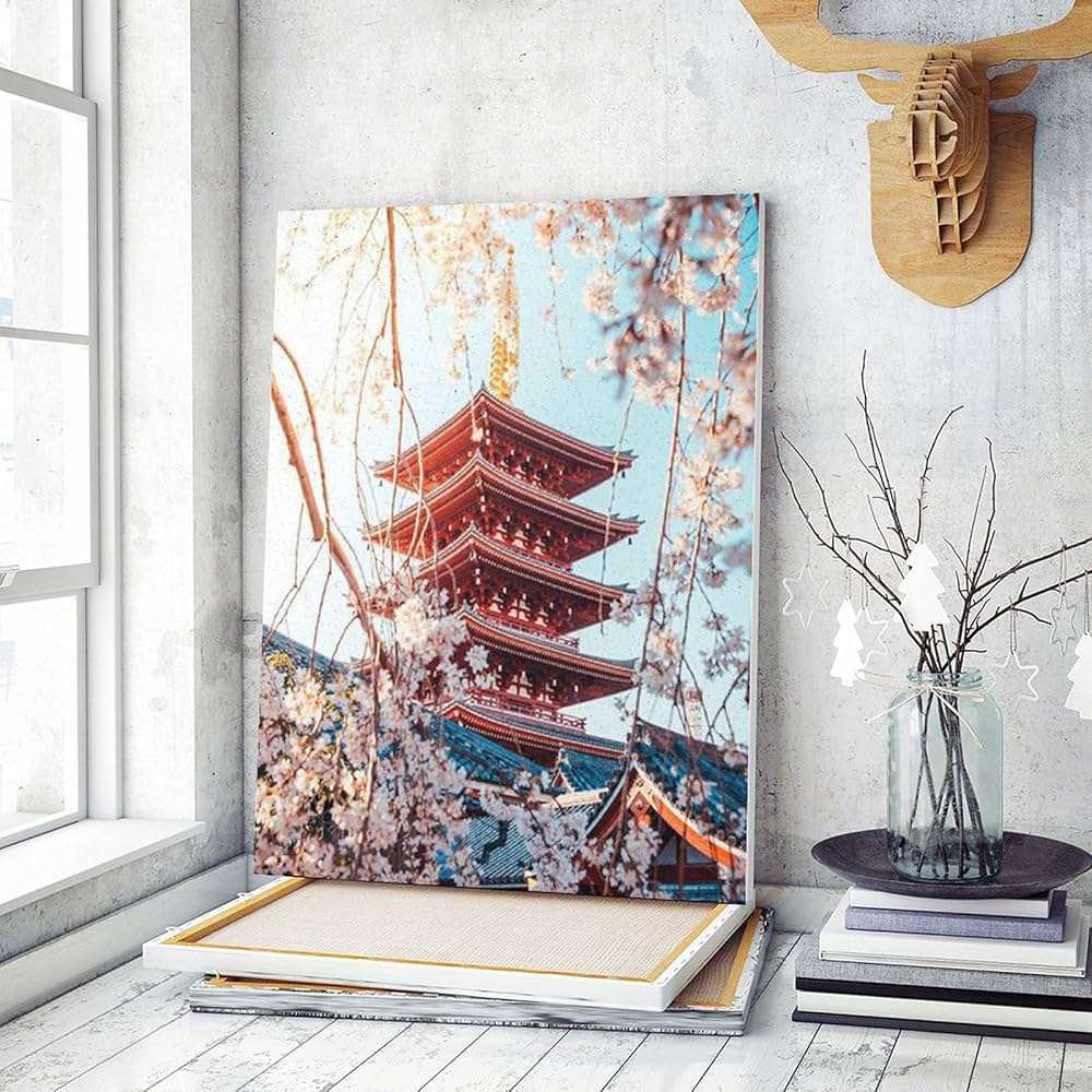 [美品] 五重塔 絵画風景画 アート 京都 美品] 五重塔 絵画風景画 アート 京都 美品] 五重塔 絵画風景画
